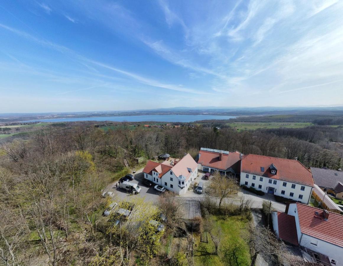Hotel Kreuzbergbaude Beim Berzdorfer See Mit Wohlfuehl Sauna Markersdorf 外观 照片