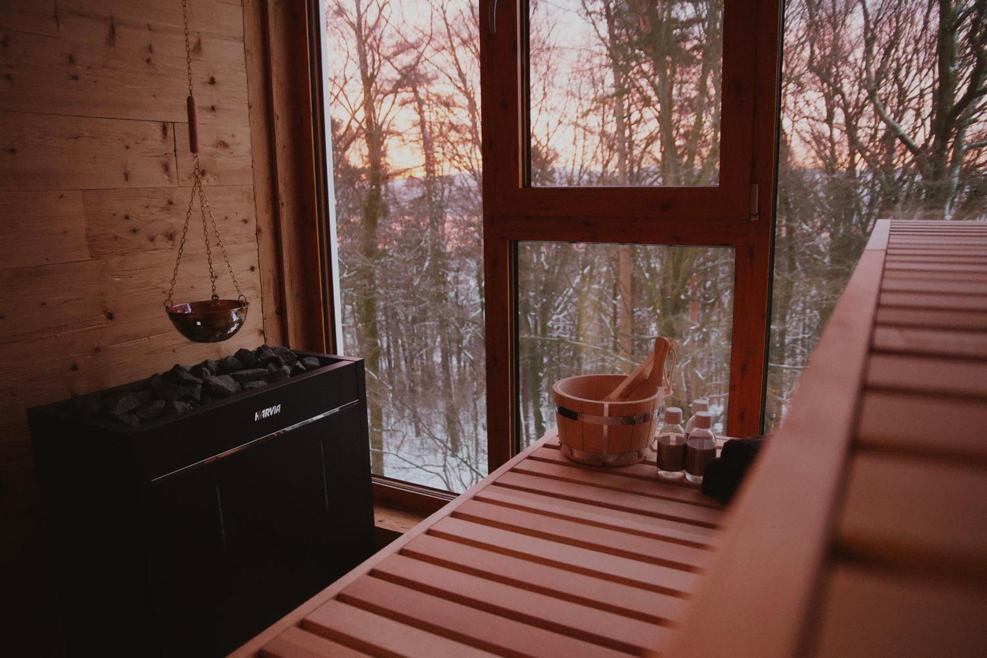 Hotel Kreuzbergbaude Beim Berzdorfer See Mit Wohlfuehl Sauna Markersdorf 外观 照片